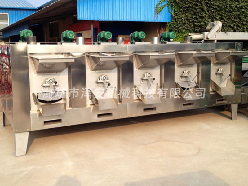 芝麻、花生五筒旋轉(zhuǎn)烤爐2