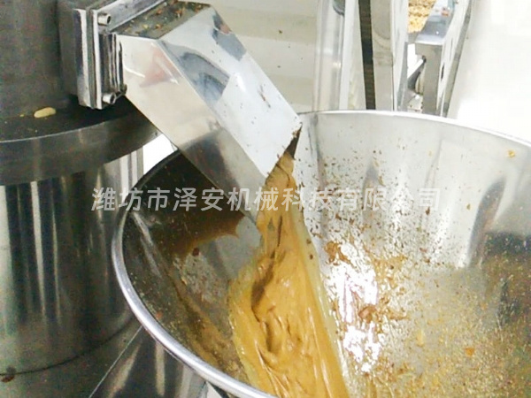 花生醬烘烤磨醬生產線